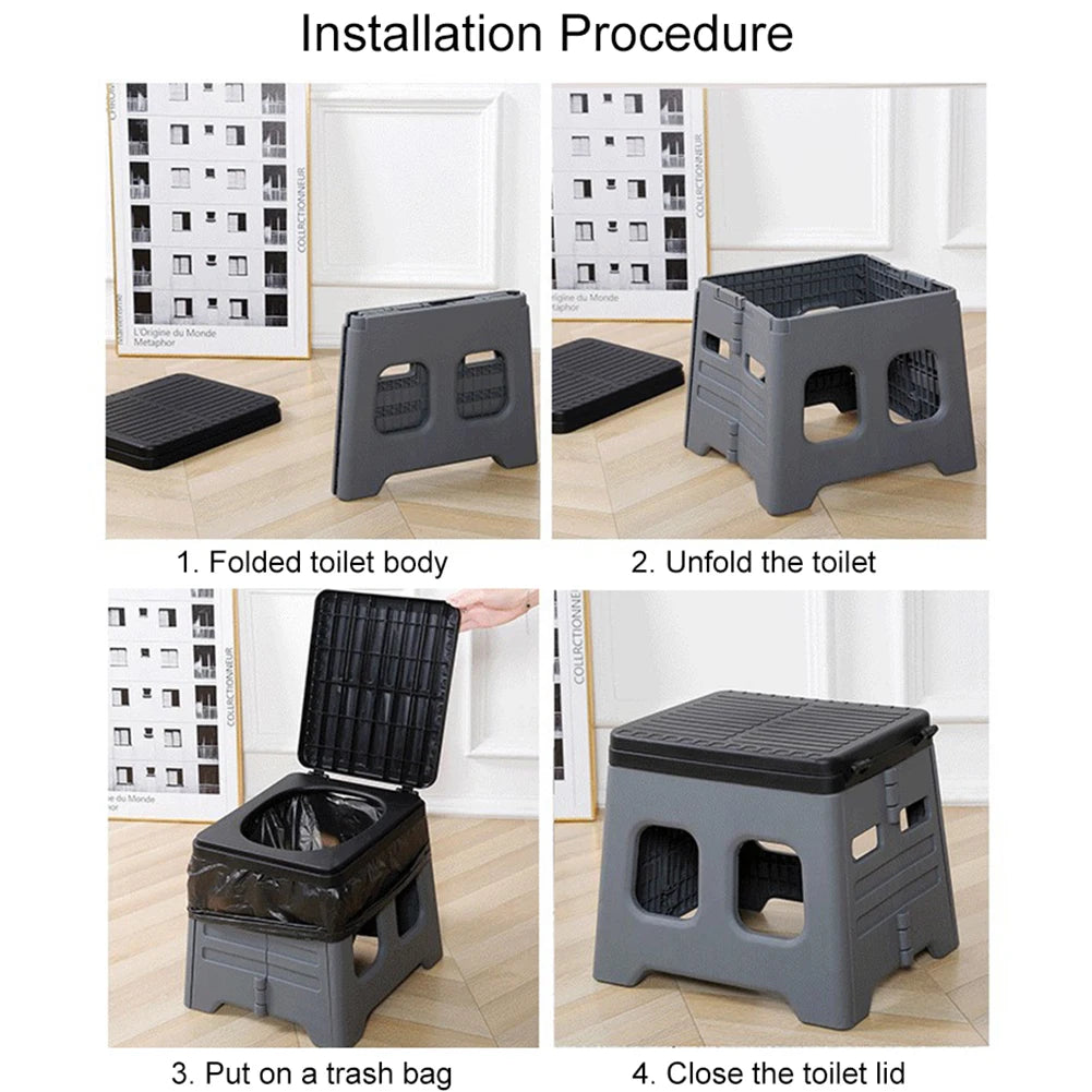 Portable Folding Camping Toilet
