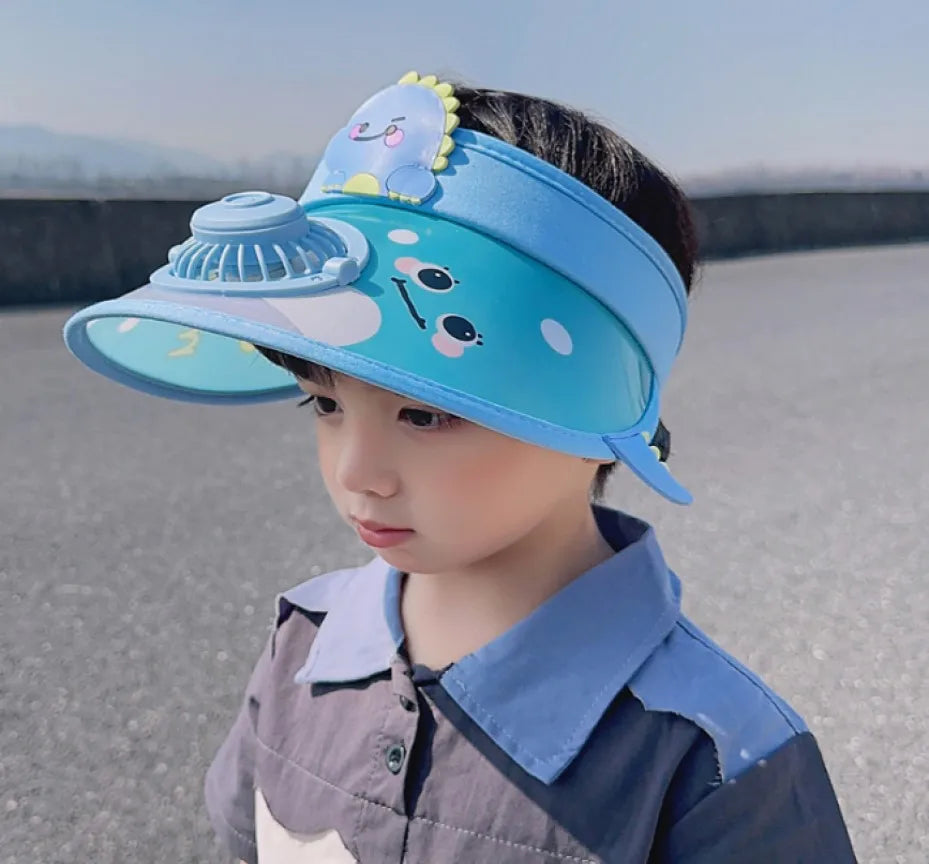 Youth Sun Hat With Fan