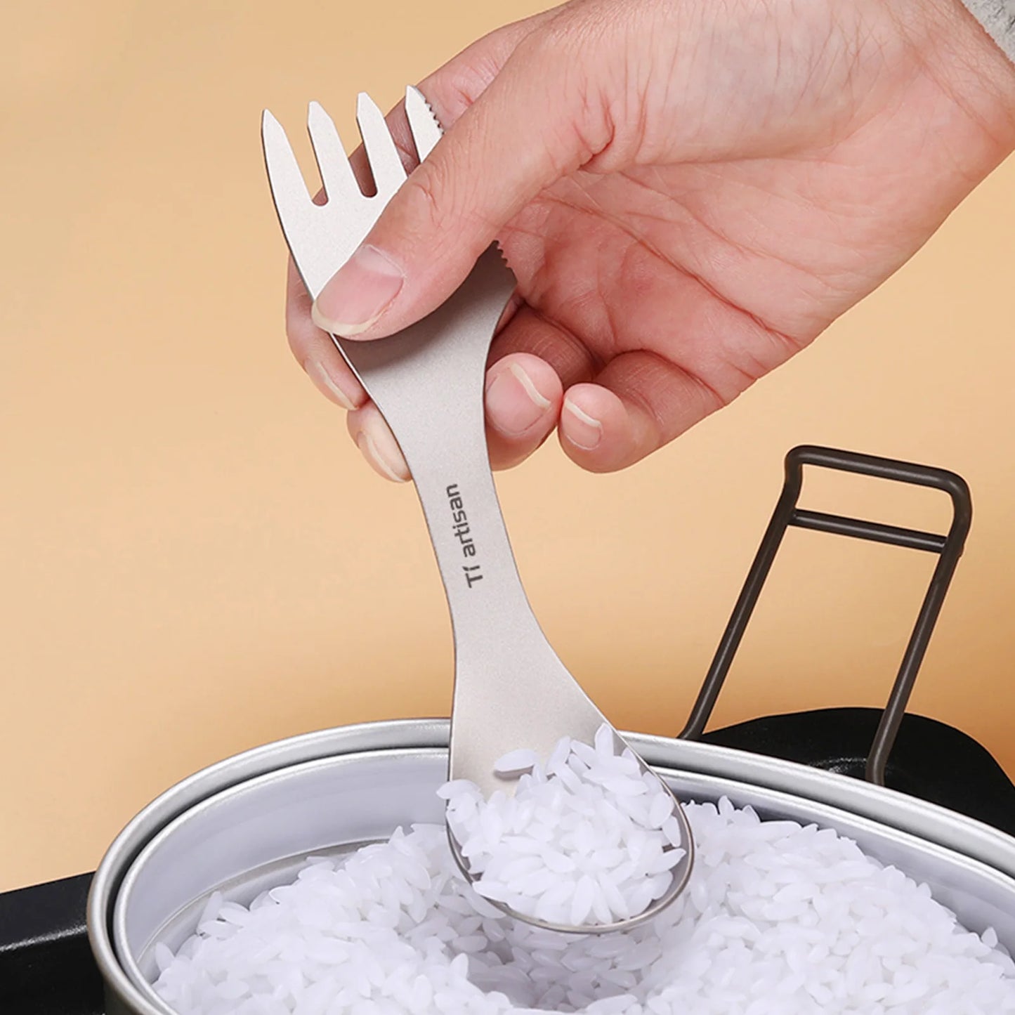 3-In-1 Titanium Spork