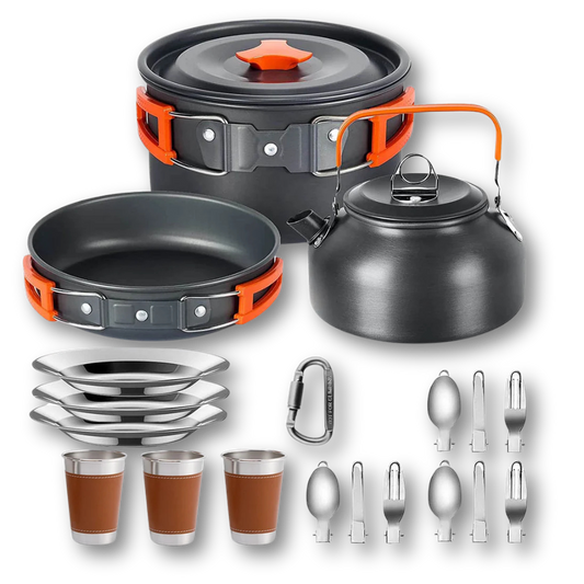 Outdoor Cooking and Dining Set