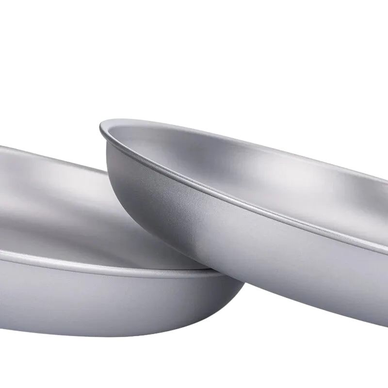 Ultralight Titanium Dinner Plate