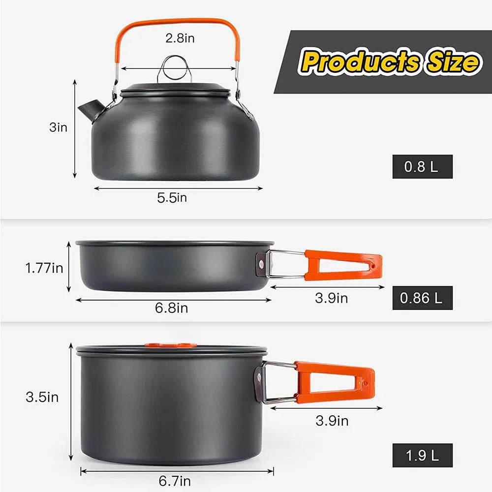 Outdoor Cooking and Dining Set