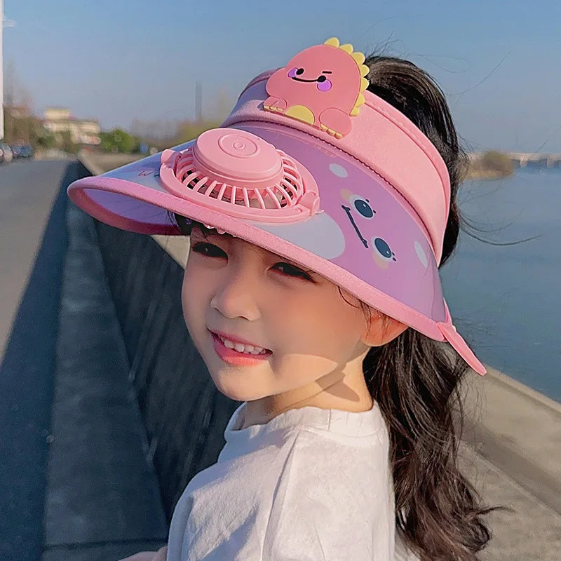 Youth Sun Hat With Fan
