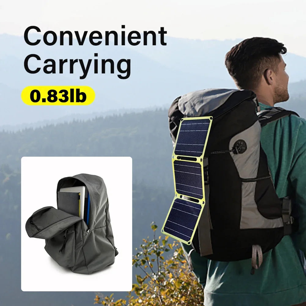 USB Foldable Solar Panel with Quick Charging  30W | 40W