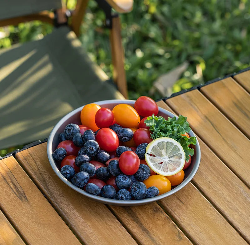 Ultralight Titanium Dinner Plate
