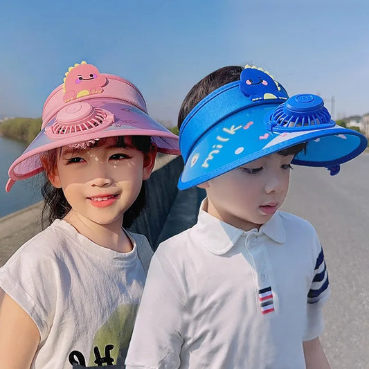 Youth Sun Hat With Fan