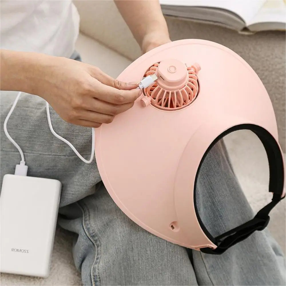 Sun Cap with 3-Speed Fan