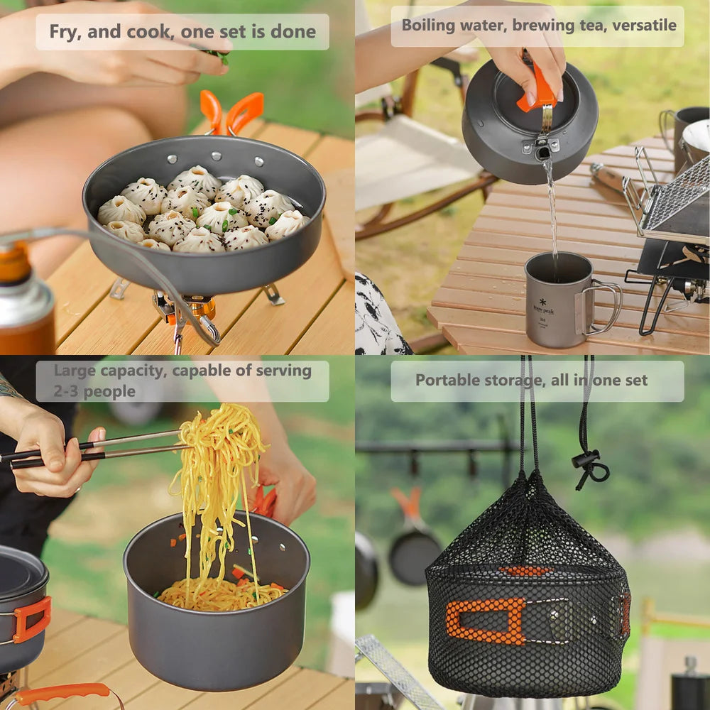 Outdoor Cooking and Dining Set