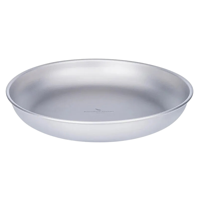 Ultralight Titanium Dinner Plate