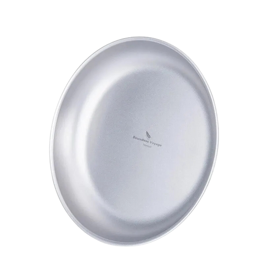 Ultralight Titanium Dinner Plate